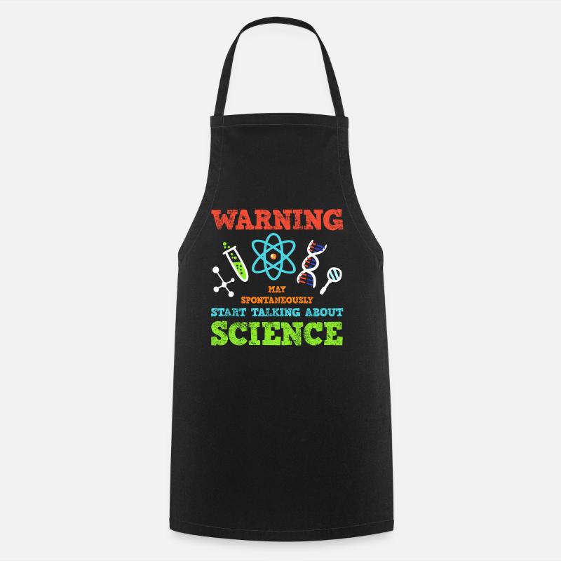 Science science chimie bio physique - Tablier de cuisine - noir
