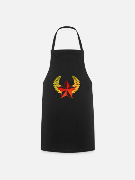 Communistes star communism - Tablier de cuisine - noir