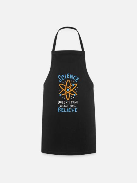 Science Science - Cooking Apron - black
