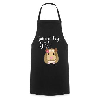 Fille de cochon d'Inde Fille de cochon d'Inde - Tablier de cuisine - noir - Devant - AI Model Male 185 dark (185cm)