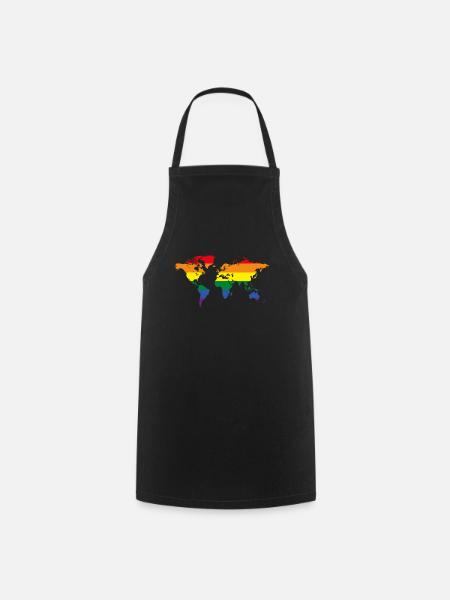 Pride World - Kochschürze - Schwarz