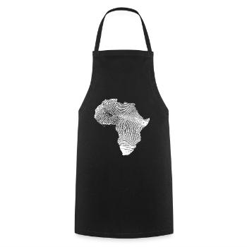 Afrika Afrika Kleidung Afrika Geschenk - Kochschürze - Schwarz - Vorne - AI Model Male 185 dark (185cm)