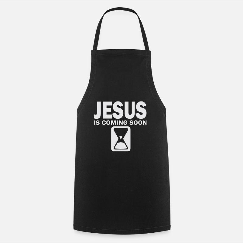 Jésus - Tablier de cuisine - noir