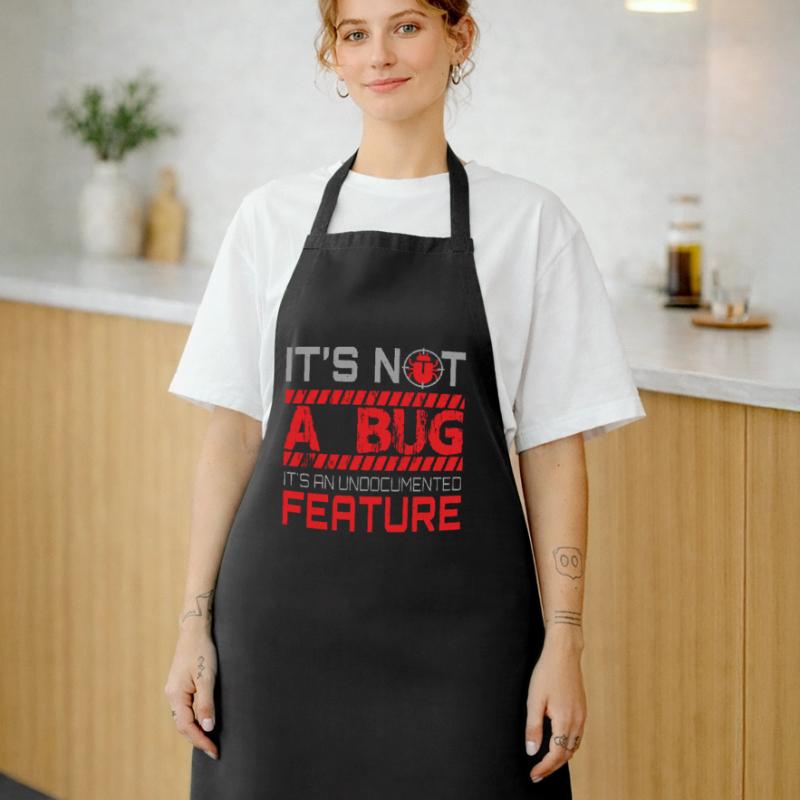 Programming - Its Not A Bug Cooking Apron