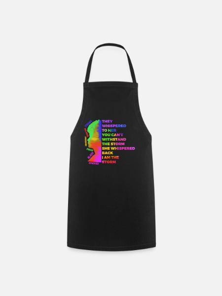 I am The Storm Equality Blacklivesmatter - Cooking Apron - black