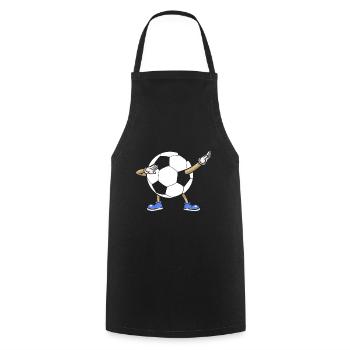 Vêtements de football drôles pour enfants - Tablier de cuisine - noir - Devant - AI Model Male 185 dark (185cm)