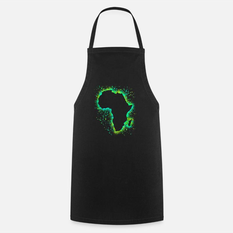 Africa - Cooking Apron - black