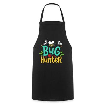 Marienkäfer Insektenfänger Entomologe - Kochschürze - Schwarz - Vorne - AI Model Male 185 dark (185cm)