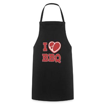 Lustiges Geschenk BBQ Barbeque Grill Shirt - Kochschürze - Schwarz - Vorne - AI Model Male 185 dark (185cm)
