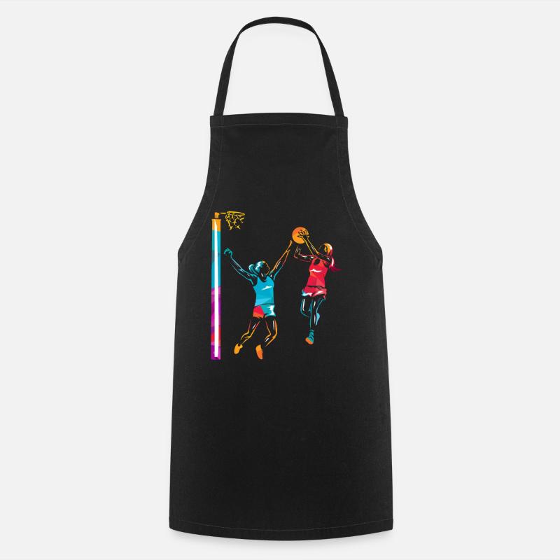 Netball - Cooking Apron - black