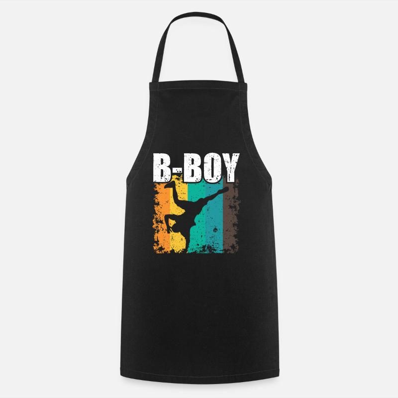 B-Boy Breakdance Enfants Breakdance - Tablier de cuisine - noir