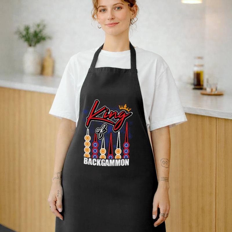Backgammon Backgammon Game Backgammon King Cooking Apron