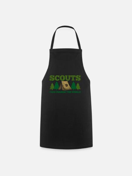 Camping Scoutisme Scoutisme - Tablier de cuisine - noir