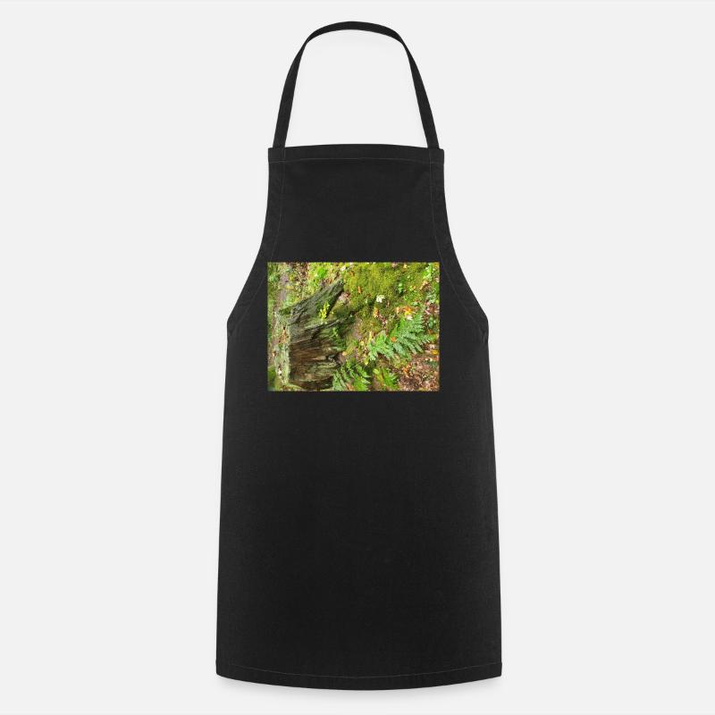 Autumn Forest - Cooking Apron - black