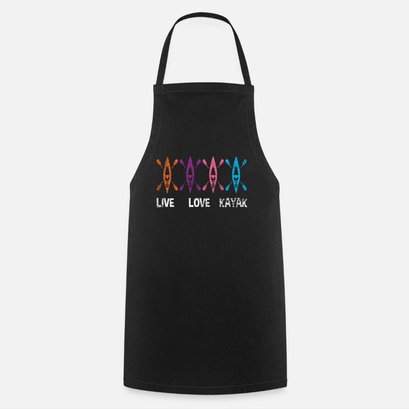 kayak - Cooking Apron - black