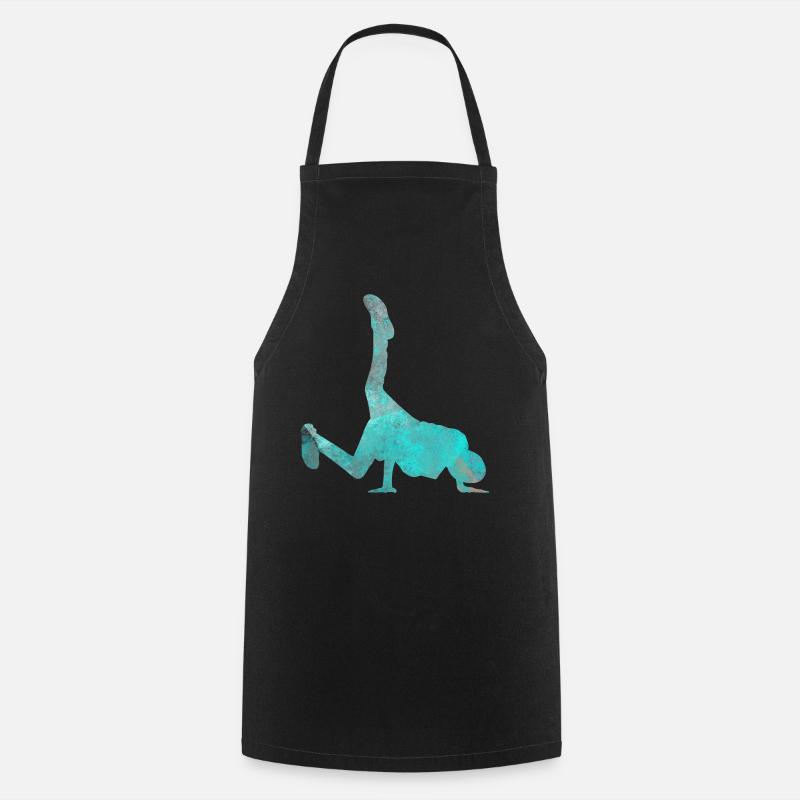 Cadeau de danse de rue hip hop dance break dance - Tablier de cuisine - noir