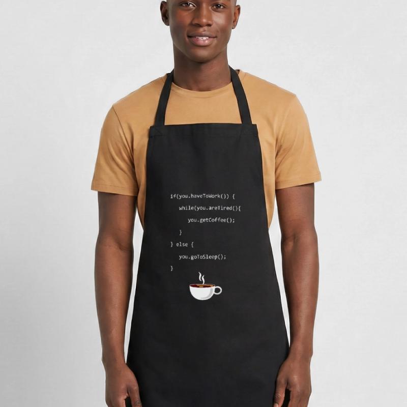 Programming Coffee Full Stack Coder Software Cooking Apron