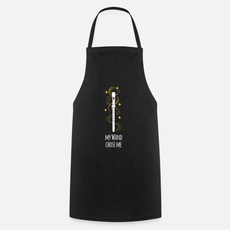 Flûte à bec baguette cadeau Flûte - Tablier de cuisine - noir