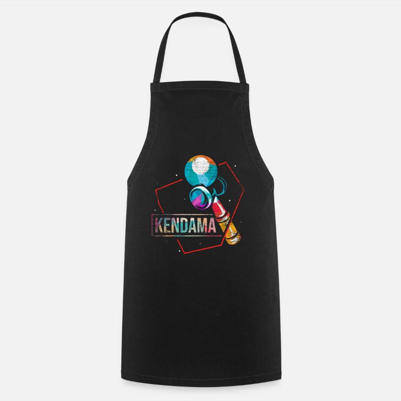 Kendama - Tablier de cuisine - noir
