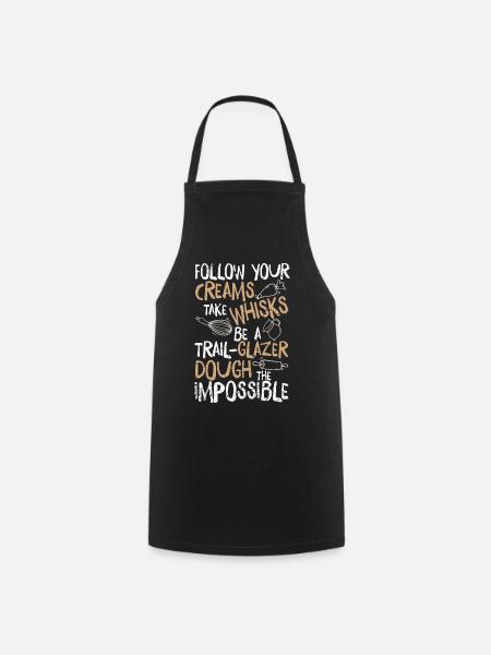 Küche Kochen Kochen Geschenke Küchen - Kochschürze - Schwarz