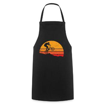 Dirt Bike Dirt Bikes Dirt Bike Bicycle - Cooking Apron - black - Front - AI Model Male 185 dark (185cm)