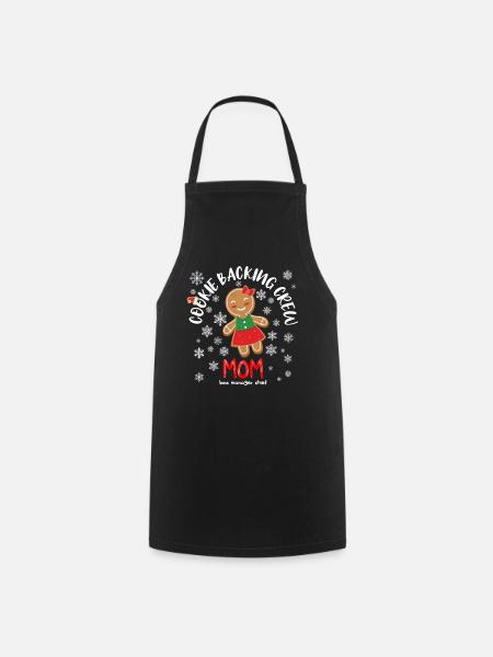 Cookie Baking Team Geschenkidee Weihnachten - Kochschürze - Schwarz
