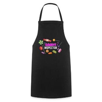 Sweets - Cooking Apron - black - Front - AI Model Male 185 dark (185cm)