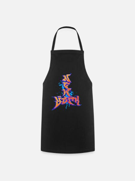 Graffiti de New York - Tablier de cuisine - noir
