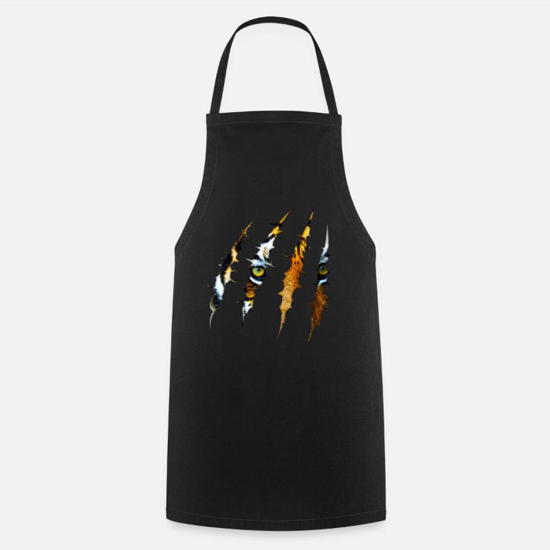 tigre - Tablier de cuisine - noir