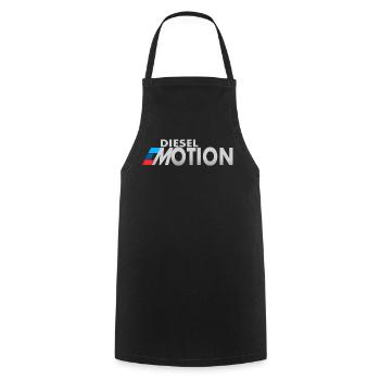 Diesel Emotionen - Kochschürze - Schwarz - Vorne - AI Model Male 185 dark (185cm)