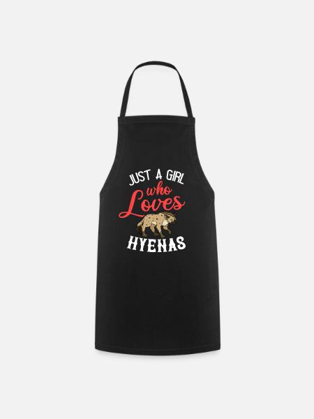 Hyène asie afrique hyènes hyène hyène hyène - Tablier de cuisine - noir