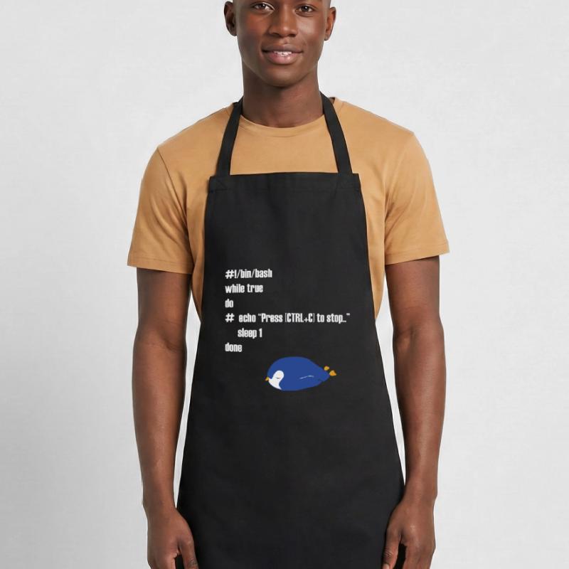 Cadeau drôle d'informaticien programmeur Linux Tablier de cuisine
