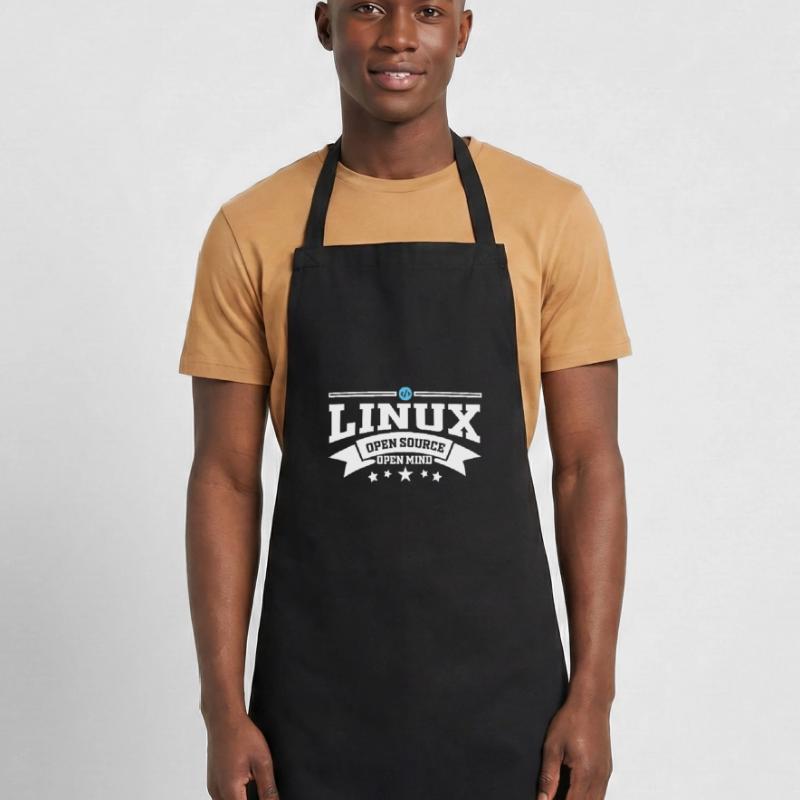 Logiciel Linux système d'exploitation informatique Tablier de cuisine