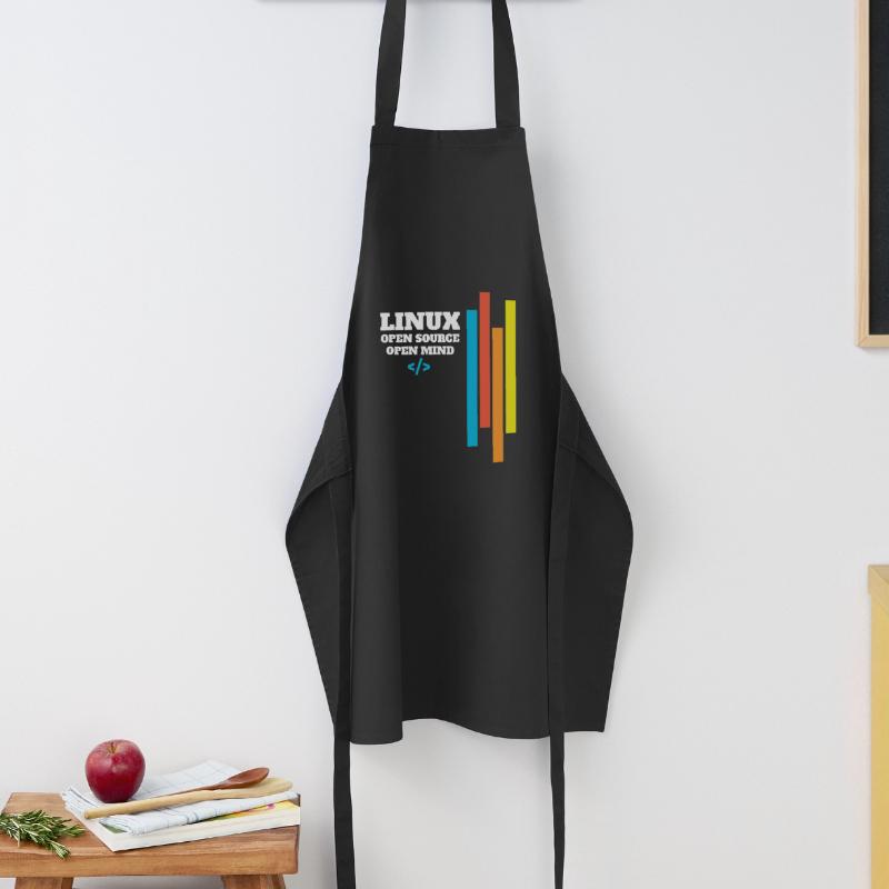 Linux programmer administrator gift Cooking Apron