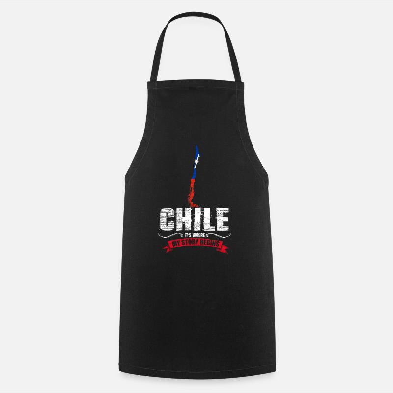 Chile - Kochschürze - Schwarz