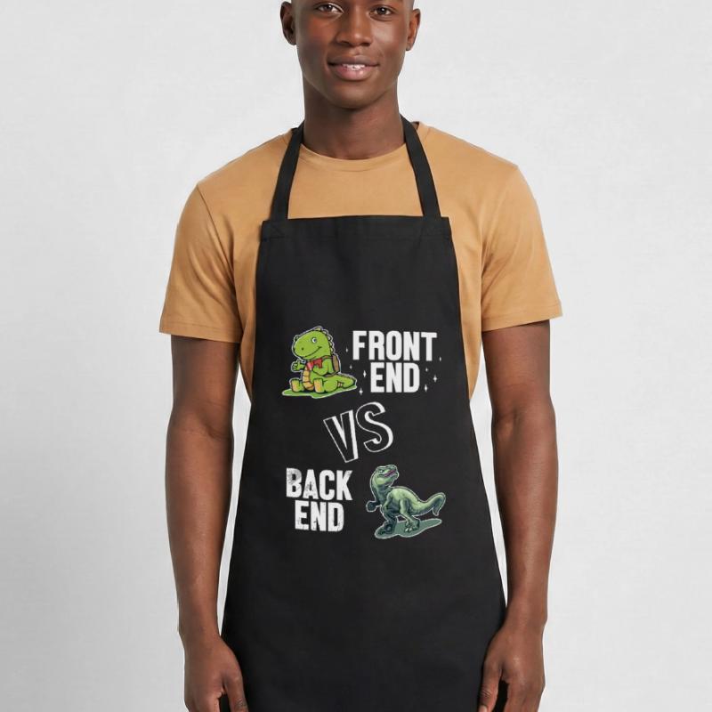Frontend vs. Backend Developer Full Stack Cooking Apron