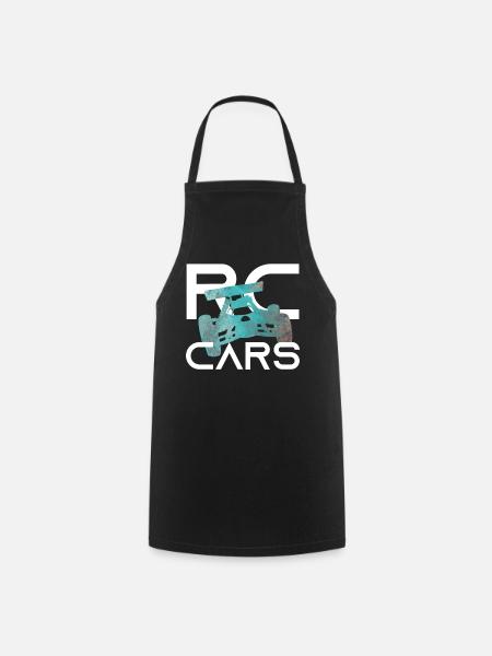 RC Auto Car Modellauto Modellbau Geschenk - Kochschürze - Schwarz