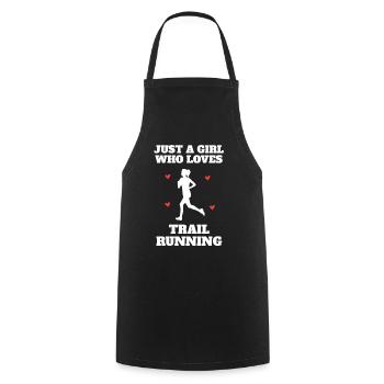 Montagne Trail Running Fille Femme - Tablier de cuisine - noir - Devant - AI Model Male 185 dark (185cm)
