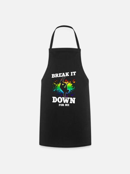 Breakdance - Tablier de cuisine - noir