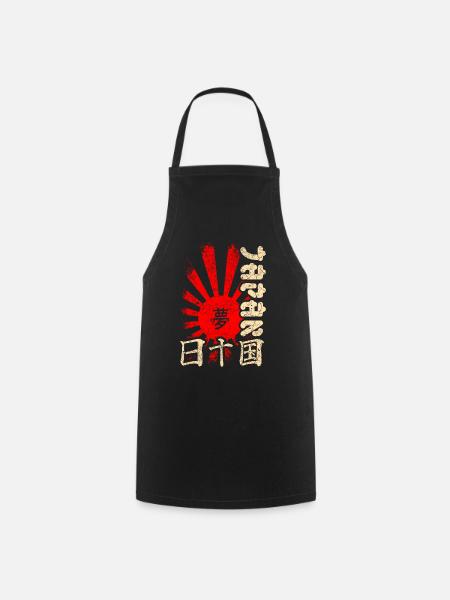 Japan - Cooking Apron - black