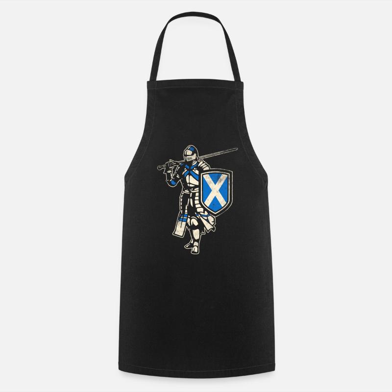 Chevalier écossais - Tablier de cuisine - noir