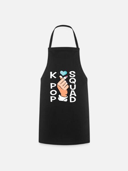 Escouade K-Pop - Tablier de cuisine - noir