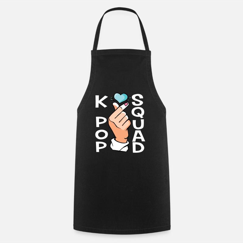 Escouade K-Pop - Tablier de cuisine - noir