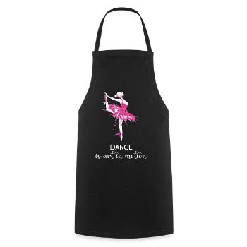 La danse classique est un art en mouvement - Tablier de cuisine - noir - Devant - AI Model Male 185 dark (185cm)
