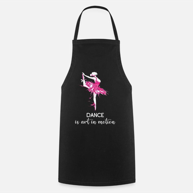 La danse classique est un art en mouvement - Tablier de cuisine - noir
