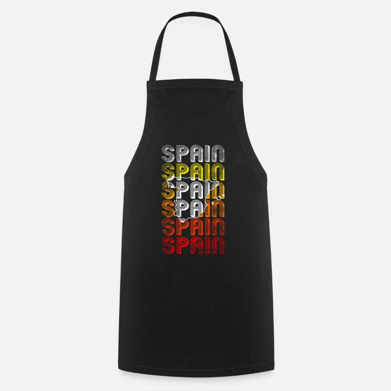 Spanien - Kochschürze - Schwarz