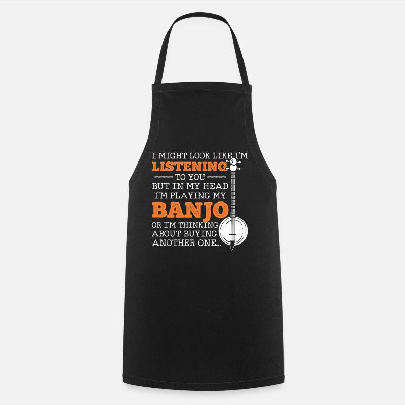 Banjo - Cooking Apron - black