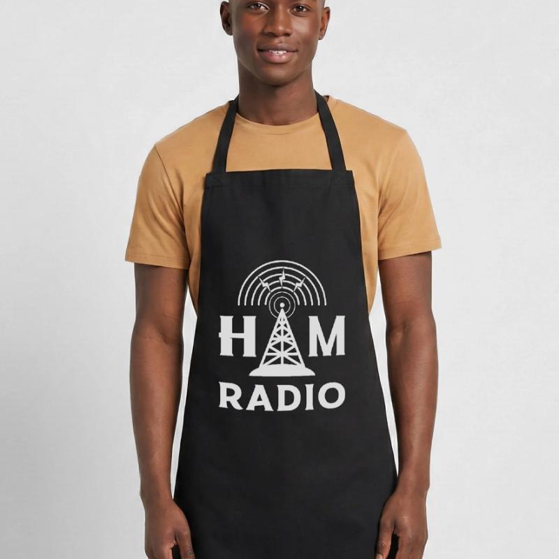 Radio HAM Operator Amateurfunk Antenne Geschenk Kochschürze