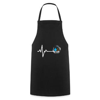 Apotheker Apotheke Geschenkidee Pharmazie - Kochschürze - Schwarz - Vorne - AI Model Male 185 dark (185cm)