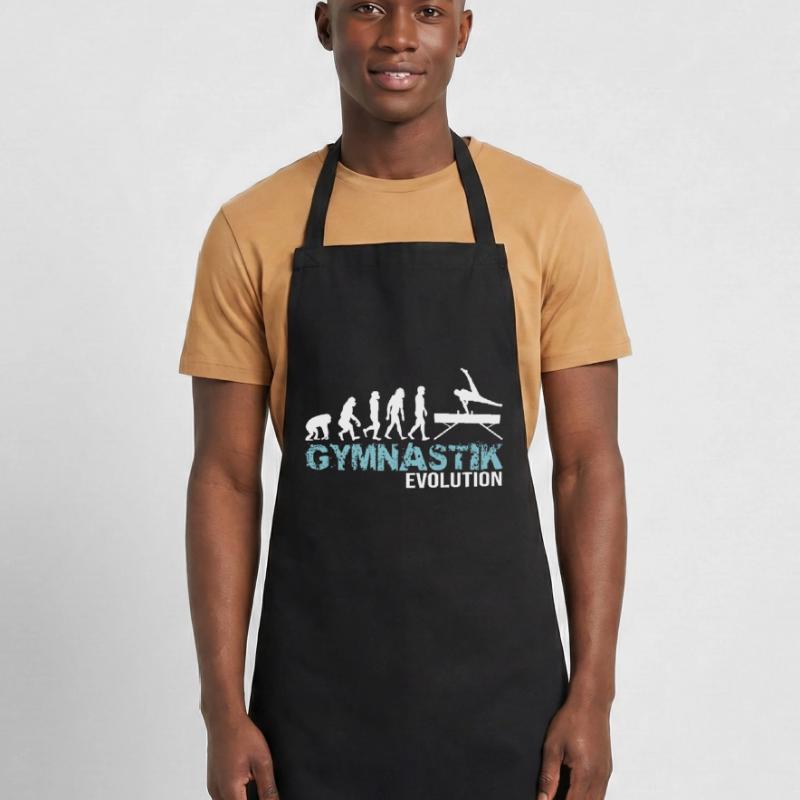 Parallel bars gymnastics evolution Cooking Apron
